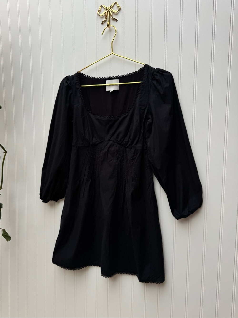REFORMATION Miara Dress Black S - Picture 4 of 8